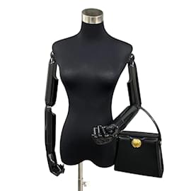Givenchy-Leather Handbag-Black