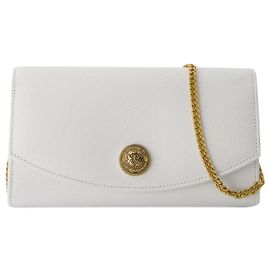 Embleme Wallet On Chain - Balmain - Leather - White White