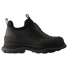 Alexander Mcqueen-Baskets Tread - Alexander Mcqueen - Cuir - Noir-Noir