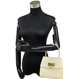 Céline-Leather Handbag-White