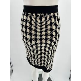 Moschino-MOSCHINO  Skirts T.fr 36 Wool-Black