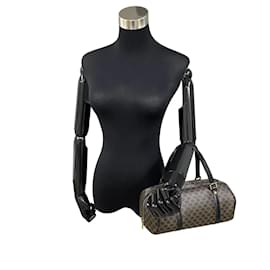 Céline-Macadam Handbag-Black