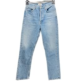 Autre Marque-Jean AGOLDE T.US 24 cotton-Bleu