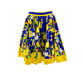 Dolce & Gabbana-DOLCE & GABBANA  Skirts T.Uk 12 cotton-Multiple colors