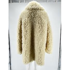 Stella Mc Cartney-STELLA MCCARTNEY  Coats T.fr 42 Faux fur-Cream