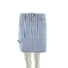 Ganni-GANNI  Skirts T.fr 36 cotton-Blue