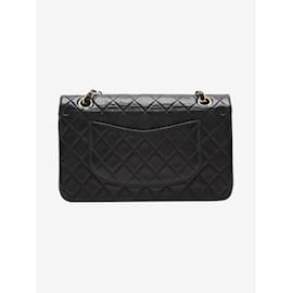Chanel-Black 2002 medium Classic double flap bag-Black