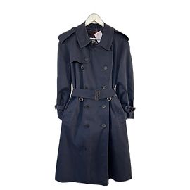 Trench vintage Burberry “The Waterloo”. Blu navy