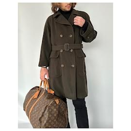 Burberry-Cappotto vintage Burberry modello “the Waterloo”.-Marrone