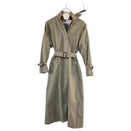 Gabardina vintage Burberry modelo “Bradford” Beige Caqui
