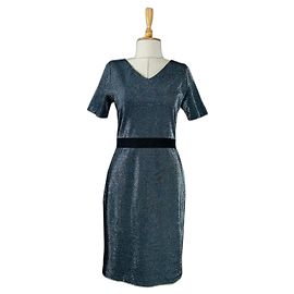 Robe Hugo Boss Grise en Coton Gris