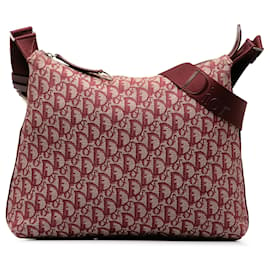 Dior-Dior Red Oblique Crossbody Bag-Red