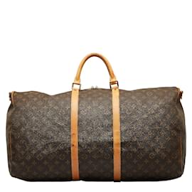 Louis Vuitton-Monogramma Keepall 60 Bandouliere M41412-Marrone