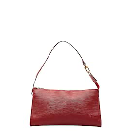 Louis Vuitton-Epi Pochette Accessoire M40776-Red