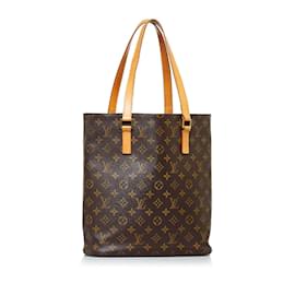 Louis Vuitton-Louis Vuitton Bolso tote de lona con monograma Vavin GM M51170 en buen estado-Castaño