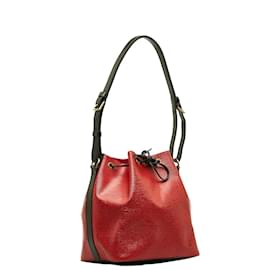 Louis Vuitton-Louis Vuitton Epi Petit Noe Leather Shoulder Bag M44172 in Good condition-Red