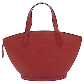 Louis Vuitton-LOUIS VUITTON Epi Saint Jacques Hand Bag Red M52277 LV Auth ep2878-Red