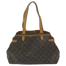 Louis Vuitton-LOUIS VUITTON Monogramm Batignolles Horizontale Einkaufstasche M.51154 LV Auth am5605-Monogramm