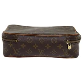 Louis Vuitton-LOUIS VUITTON Monogram Trousse Boite Kosmetiktasche M47640 LV Auth 63620-Monogramm