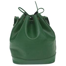 Louis Vuitton-LOUIS VUITTON Epi Noe Shoulder Bag Green M44004 LV Auth 63540-Green