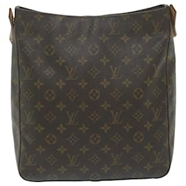 Louis Vuitton-Bolsa de ombro M LOUIS VUITTON Monogram Looping GM51145 Autenticação de LV 63787-Monograma