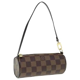 Louis Vuitton-LOUIS VUITTON Damier Ebene Papillon Pouch LV Auth 63563A-Other