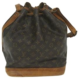 Louis Vuitton-LOUIS VUITTON Monogram Noe Shoulder Bag M42224 LV Auth 63963-Monogram