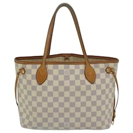 Louis Vuitton-LOUIS VUITTON Damier Azur Neverfull PM Tote Bag N41362 LV Aut 63728-Altro