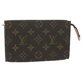 Louis Vuitton-Bolsa para acessórios LOUIS VUITTON Monograma Balde PM Bolsa para acessórios LV Auth 63232-Monograma
