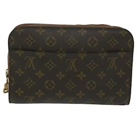 Louis Vuitton-LOUIS VUITTON Monogram Orsay Clutch Bag M51790 Auth LV 63937-Monogramme