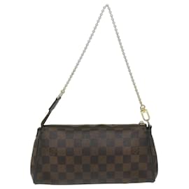 Louis Vuitton-LOUIS VUITTON Damier Ebene Eva Shoulder Bag 2way N55213 LV Auth 64157-Other