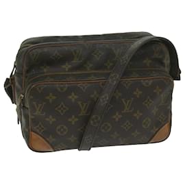 Louis Vuitton-LOUIS VUITTON Monogram Nile Shoulder Bag M45244 LV Auth 63508-Monogram