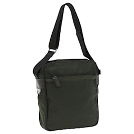 Prada-PRADA Shoulder Bag Nylon Khaki Auth fm3099-Khaki