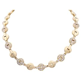 Cartier-Cartier-Halskette „Himalia“ aus Gelbgold, Diamanten.-Andere