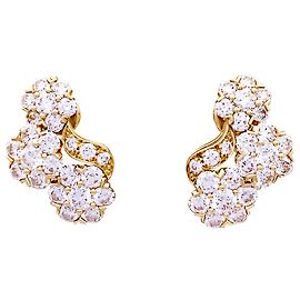 Autre Marque Pendientes Van Cleef & Arpels “Snowflake” de oro amarillo, diamantes. Otro