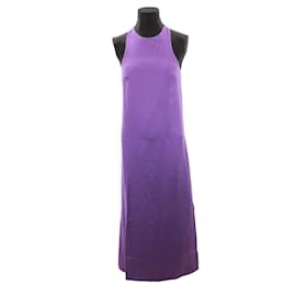 Autre Marque-Vestido de seda-Púrpura