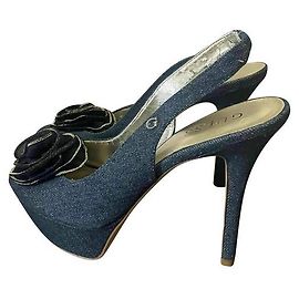 GUESS blue denim sandals n. 38 Blue