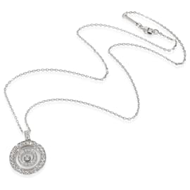 Chopard-Chopard Happy Spirit Circle Diamond Necklace in 18K white gold 0.72 ctw-Other