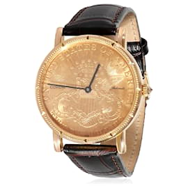 Corum-Corum $20 Coin Coin Watch Men's Watch in 18k yellow gold-Other