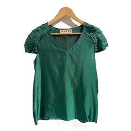 MARNI Tops T.IT 42 Viscose Verde