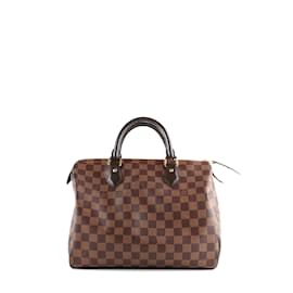 Louis Vuitton-LOUIS VUITTON  Handbags T.  leather-Brown