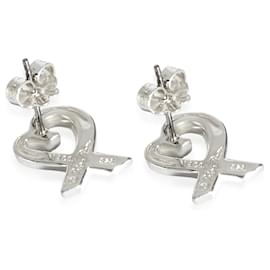 Tiffany & Co-TIFFANY & CO. Paloma Picasso 14 mm Boucles d'oreilles cœur aimant en argent sterling-Autre