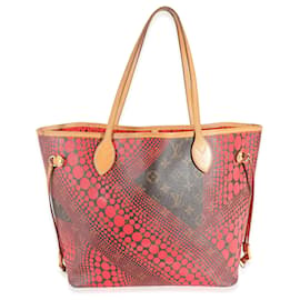Louis Vuitton-Louis Vuitton x Yayoi Kusama Monogram Canvas Red Infinity Dots Neverfull MM-Brown,Red