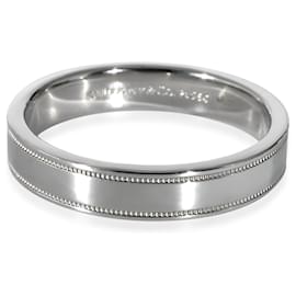 Tiffany & Co-Tiffany & Co. Together Double Migrain Diamond Band in Platinum 0.01 CTW-Other