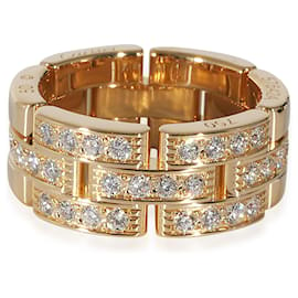Cartier-Cartier Maillon Panthere Band in 18k yellow gold 0.53 ctw-Other