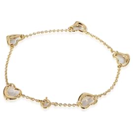 Tiffany & Co-TIFFANY & CO. Elsa Peretti Open Heart 5 Station Bracelet in 18k yellow gold-Other