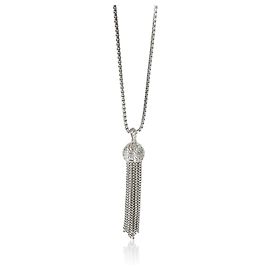 Pingente de borla de diamante com cabo David Yurman em prata esterlina Outro