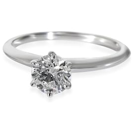 Tiffany & Co-TIFFANY & CO. Anel de noivado solitário de diamante em platina G VVS2 0.9 ctw-Outro