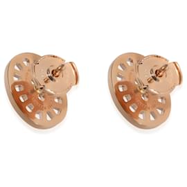 Hermès-Hermès Chaine d'ancre Divine Earrings in 18k or rose 0.13 ctw-Autre