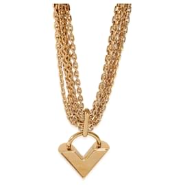 Louis Vuitton-Louis Vuitton Essential V Multi-Strand Necklace in  Base Metal-Other